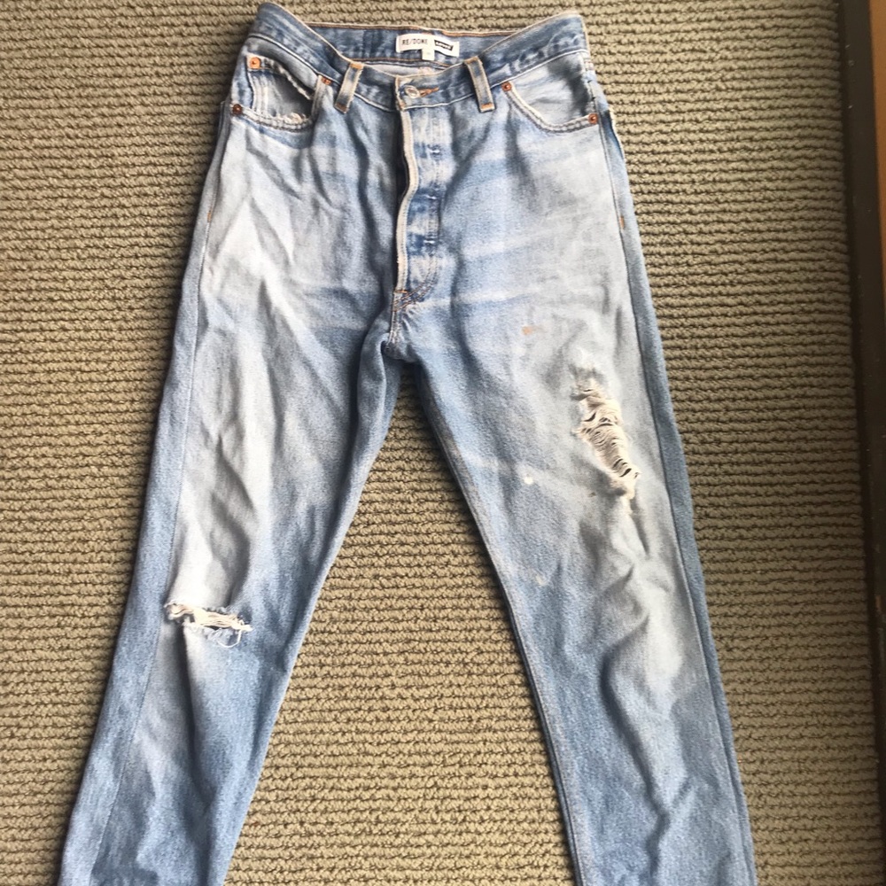 Levis re/done jeans.